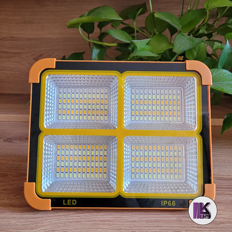پروژکتور شارژی خورشیدی سولار 200 وات چندحالته Solar LED lightکدfa