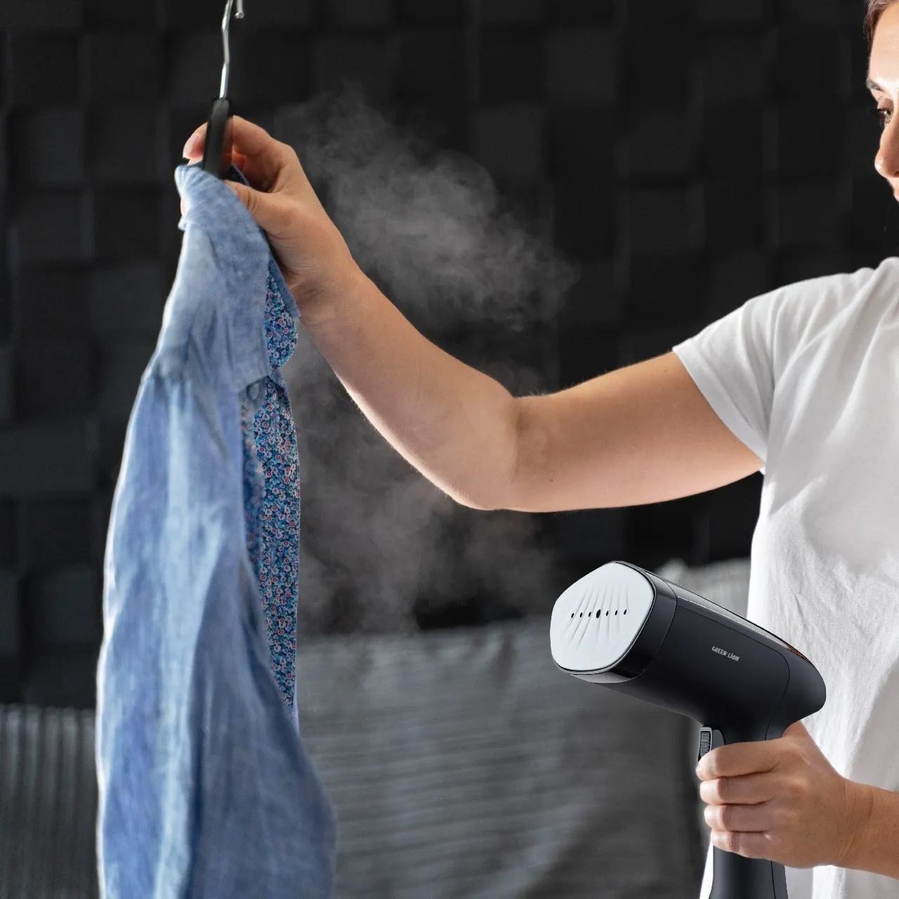 اتو بخار دستی گرین لاین مدل Green Lion Steam Mate X Garment Steamer GNGS1500WBLKکدig