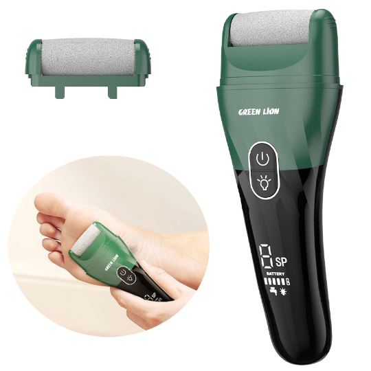 سنگ‌پای برقی هوشمند گرین‌لاین Green Lion Callus Removerکدig