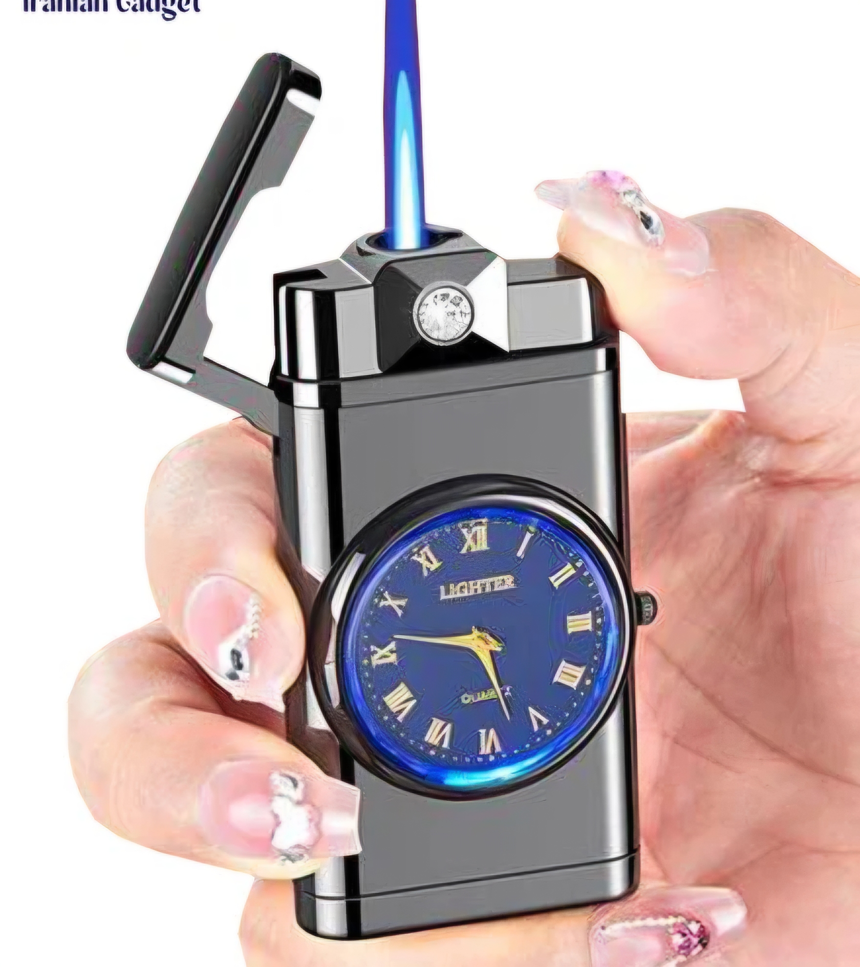 فندک اتمی ساعت‌دار لوکس – کدig6000030014